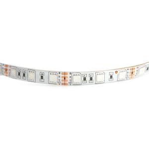 Лента светодиодная, 60SMD(5050)/m 14.4W/m 12V IP65 5m RGB , LS607