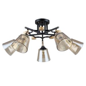 Потолочная люстра GLASSY A5078PL-5BK Arte Lamp