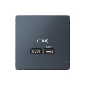 Розетка USB С 65Вт С/У Грифель ArtGallery
