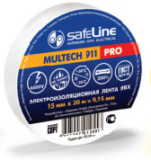 Изолента белая Safeline 15/20