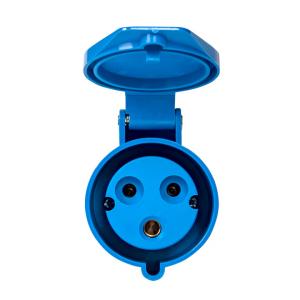 Розетка 213 2Р+РЕ 16А 220 IP44 EKF
