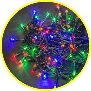 Гирлянда Нить 21,5м 200LED 230V IP44 RGB 8 режимов NGF-S01-200RGBY-10-21.5m-230-C8-BL-IP44 Navigator
