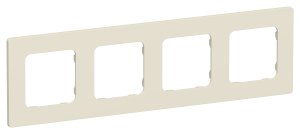 Рамка 4-я Сливочный тип 2 FLITE