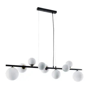 Подвесная люстра GEMINI A2243SP-9BK<br/> Arte Lamp