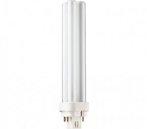 Лампа люминесцентная, компактная (КЛЛ) PL-C 26W/830/4P G24 q3