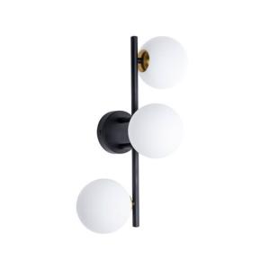 Настенно- потолочный светильник GEMINI A2243PL-3BK Arte Lamp