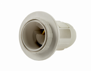 Патрон Е-14 пластиковый с кольцом Е14-ППК IN HOME