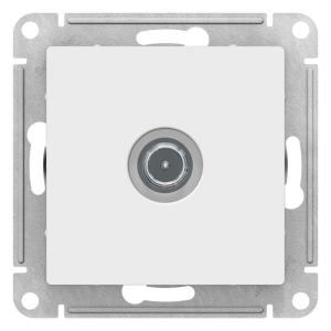 Розетка TV антенна С/У проходная Лотос AtlasDesign