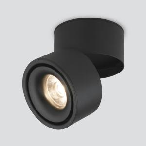Накладной спот Klips DLR031 15W 4200K черный Elektrostandard