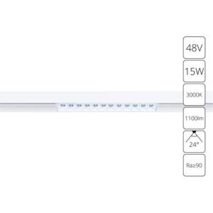 Магнитный трековый светильник A4644PL-1WH Arte Lamp