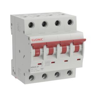 Автомат 4P 6A MD63S DKC YON max хар-ка C 4,5кА