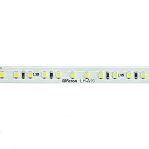 Лента светодиодная стабилизированная 120SMD(2835)/м 8Вт/м 48V 40000*10*1.22мм 6500К, IP20 LS420 Feron
