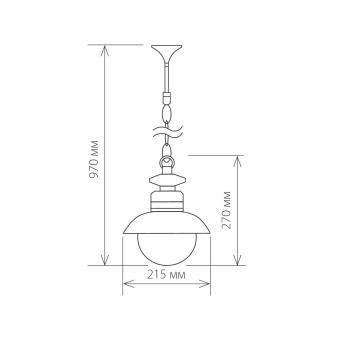 Подвесной светильник Talli H GL 3002H черный Elektrostandard