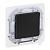 Переключатель IP44 10 AX - 250 В Антрацит Legrand INSPIRIA