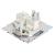Розетка RJ45+RJ45 С/У Графит Катрин