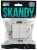 Выключатель 2-кл 10А С/У Арктический белый Skandy