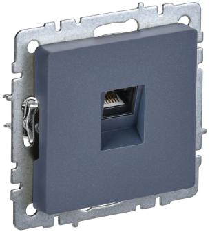 Розетка RJ45 кат.5Е С/У Маренго Brite