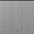 Клавиша 3-кл с индикаторм Матовый серый A07 Donel