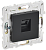 Розетка RJ45 кат.5Е С/У Черный Skandy