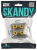 Розетка Аудио 4-м С/У Серый Skandy