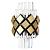 Настенный светильник Amelia A1039AP-2BK Arte Lamp