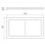 Рамка 2-я Стекло изумруд R98 Glass Donel