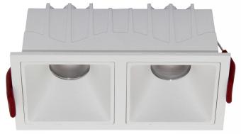 Встраиваемый светильник Alfa DL043-02-10W3K-D-SQ-W Maytoni