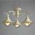 Потолочная люстра A4577PL-3WG Arte Lamp