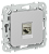 Розетка RJ45 кат.6 STP С/У Алюминий FLITE