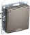 Розетка 1-м 16А С/У З/К со шторками с крышкой IP44 Шампань Brite