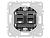 Розетка RJ11+RJ11 кат.3Е DB Donel  А07, S08