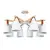 Потолочная люстра A7032PL-8WH Arte Lamp