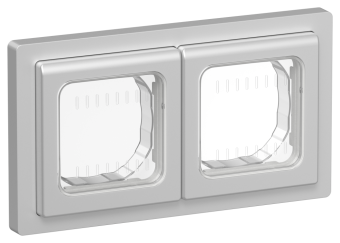 Рамка 2-я IP55 Алюминий FLITE