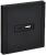 Розетка USB А+С 3,1А С/У Металл Черный Forte&Piano