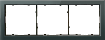 Рамка 3-я Стекло изумруд R98 Glass Donel