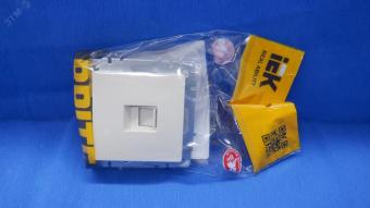 Розетка RJ45 кат.5Е С/У Бежевый Brite