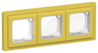 Рамка 3-я IP55 Желтый Карри FLITE