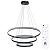 Подвесная люстра Meridiana A2198SP-3BK Arte Lamp