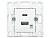 Розетка USB A+C 20Вт С/У DB Donel DA Donel