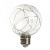 Лампа светодиодная 3W Е27 G80   2700K LB-381 прозрачный Feron