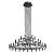 Подвесная люстра Empire A2482SP-84BK Arte Lamp