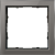 Рамка 1-я Стекло цвета сталь R98 Glass Donel
